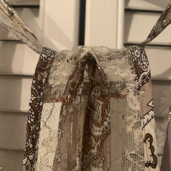 Single Dress calico silk dress, size XS - Picture 4 of 7